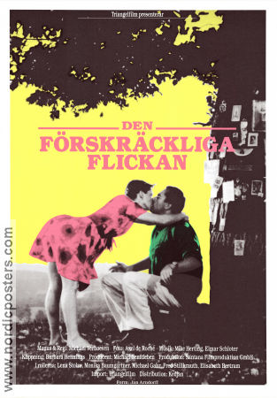 Das schreckliche Mädchen 1990 movie poster Lena Stolze Hans-Reinhard Müller Monika Baumgartner Michael Verhoeven