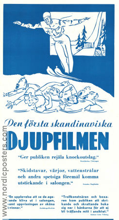 Den första skandinaviska djupfilmen 1950 poster 