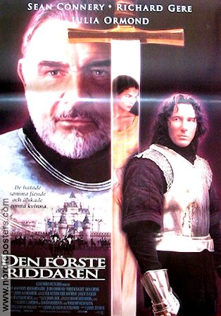 First Knight 1995 poster Sean Connery Jerry Zucker