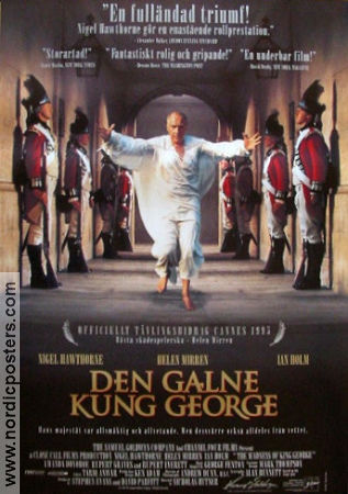 The Madness of King George 1994 poster Nigel Hawthorne Nicholas Hytner