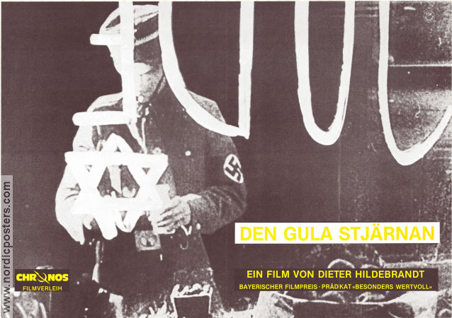 Der gelbe Stern 1980 movie poster Dieter Hildebrandt Documentaries Find more: Nazi
