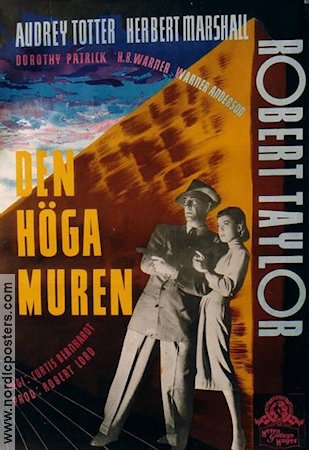 High Wall 1948 movie poster Robert Taylor Audrey Totter Film Noir