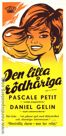 Julie La Rousse 1959 movie poster Pascale Petit Daniel Gélin Margo Lion Claude Boissol Ladies