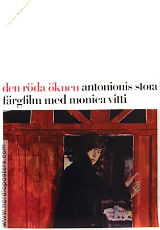 Il deserto rosso 1965 movie poster Monica Vitti Michelangelo Antonioni