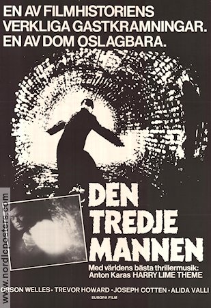 The Third Man 1949 poster Orson Welles Carol Reed