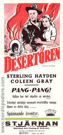 Arrow in the Dust 1954 movie poster Sterling Hayden Coleen Gray Keith Larsen Lesley Selander