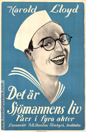 A Sailor-Made Man 1921 poster Harold Lloyd Fred C Newmeyer