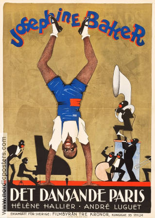 La revue des revues 1927 poster Josephine Baker Joe Francis