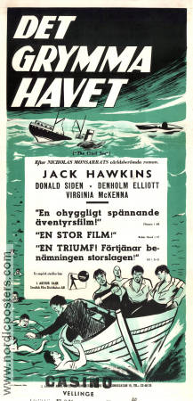 The Cruel Sea 1953 poster Jack Hawkins Charles Frend