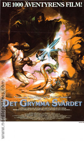 The Sword and the Sorcerer 1982 poster Lee Horsley Albert Pyunm