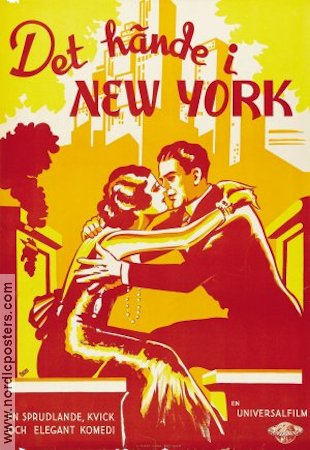 It Happened in New York 1935 poster Alan Crosland