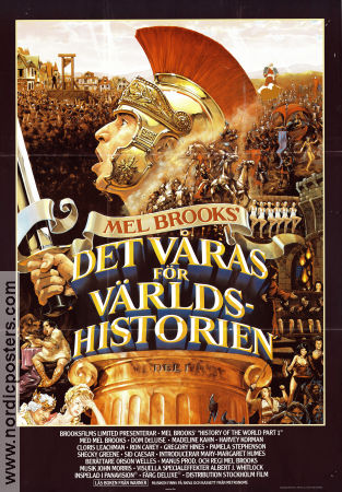 History of the World: Part 1 1981 movie poster Gregory Hines Dom DeLuise Madeline Kahn Mel Brooks