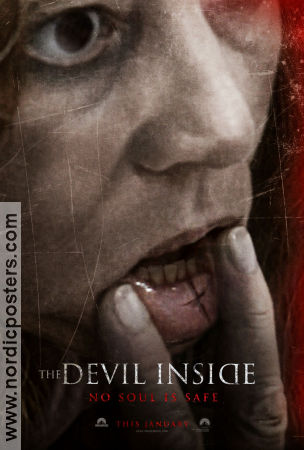 The Devil Inside 2012 movie poster Fernanda Andrade Simon Quarterman William Brent Bell