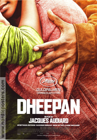 Dheepan 2015 movie poster Jesuthasan Antonythasan Kalieaswari Srinivasan Claudine Vinasithamby Jacques Audiard