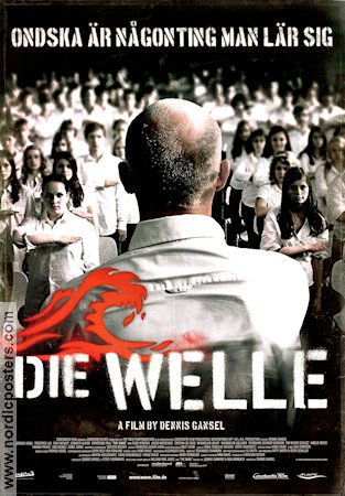 Die Welle 2008 movie poster Jürgen Vogel Frederick Lau Dennis Gansel School