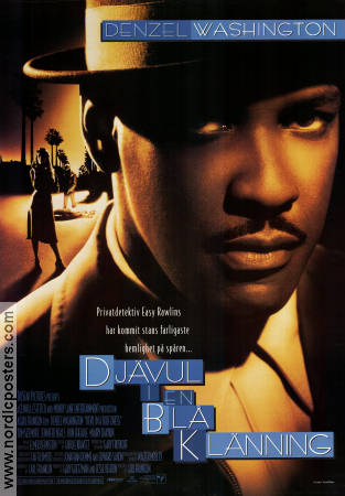 Devil in a Blue Dress 1995 movie poster Denzel Washington Jennifer Beals Carl Franklin