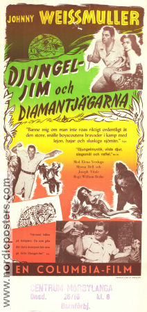 The Lost Tribe 1949 movie poster Johnny Weissmuller Myrna Dell Elena Verdugo William Berke Find more: Africa