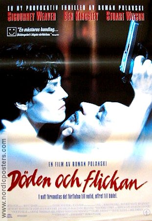Death and the Maiden 1994 poster Sigourney Weaver Roman Polanski