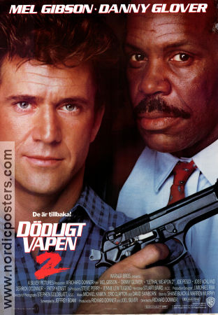 Lethal Weapon 2 1989 poster Mel Gibson
