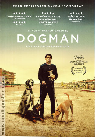Dogman 2018 movie poster Marcello Fonte Edoardo Pesce Nunzia Schiano Matteo Garrone Dogs