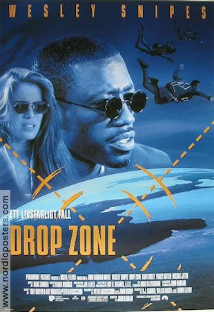 Drop Zone 1994 poster Wesley Snipes John Badham