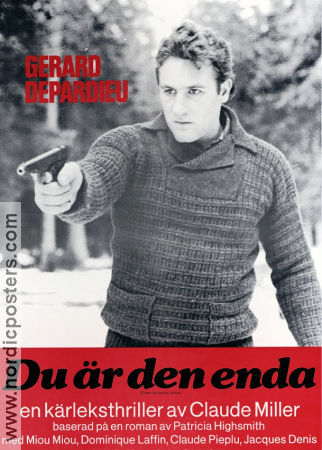 Dites-lui que je l´aime 1977 movie poster Gerard Depardieu Claude Miller