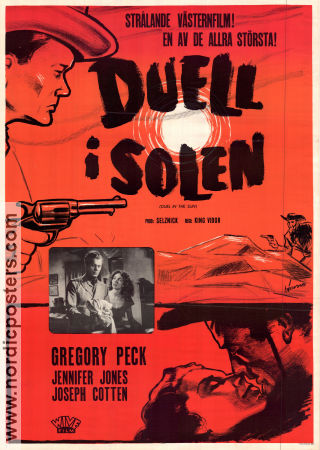 Duel in the Sun 1948 poster Gregory Peck King Vidor