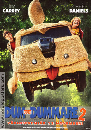 Dumb and Dumber To 2014 movie poster Jim Carrey Jeff Daniels Rob Riggle Bobby Farrelly