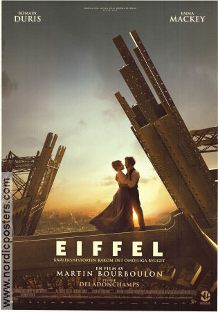 Eiffel 2021 movie poster Romain Duris Emma Mackey Pierre Deladonchamps Martin Bourboulon