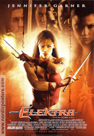 Elektra 2005 movie poster Jennifer Garner Goran Visnjic Will Yun Lee Rob Bowman Find more: Marvel From comics
