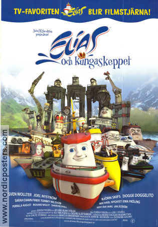 Elias og kongeskipet 2007 movie poster Aleksander Emil Dyrberg Ek Animation Denmark