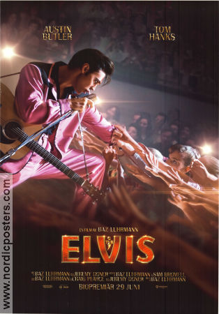 Elvis 2022 movie poster Tom Hanks Austin Butler Olivia DeJonge Baz Luhrmann