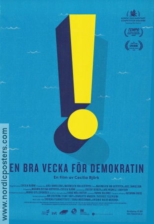En bra vecka för demokratin 2018 movie poster Johanna Jämstorp Ebba Busch Thor Alice Bah Cecilia Björk Politics Documentaries