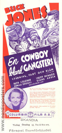 Headin´ East 1937 movie poster Buck Jones Ruth Coleman Shemp Howard Ewing Scott