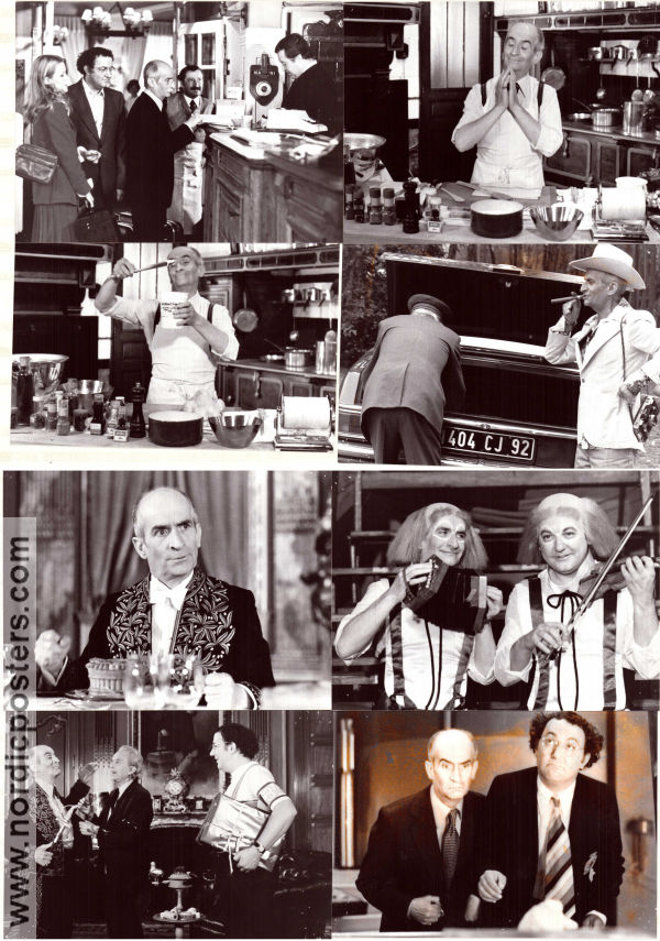 L´aile ou la cuisse 1976 photos Louis de Funes Coluche Ann Zacharias Claude Zidi