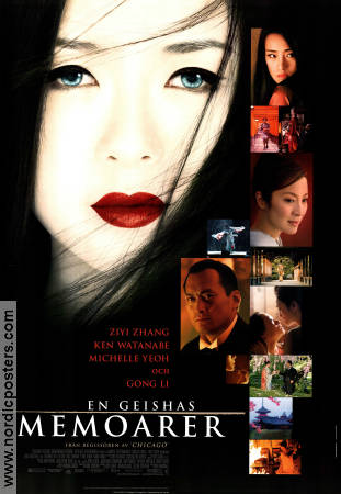 Memoirs of a Geisha 2005 poster Ziyi Zhang Rob Marshall
