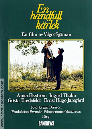 En handfull kärlek 1974 poster Vilgot Sjöman