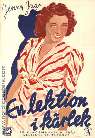 Unser Fräulein Doktor 1940 movie poster Jenny Jugo Albert Matterstock Erich Engel