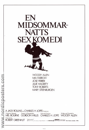 A Midsummer Night´s Sex Comedy 1982 poster Mia Farrow Woody Allen