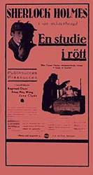 A Study in Scarlet 1934 movie poster Reginald Owen Find more: Sherlock Holmes
