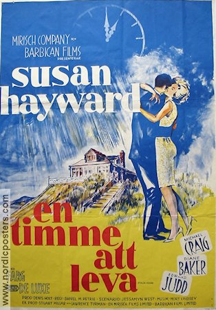 Stolen Hours 1964 movie poster Susan Hayward Clocks