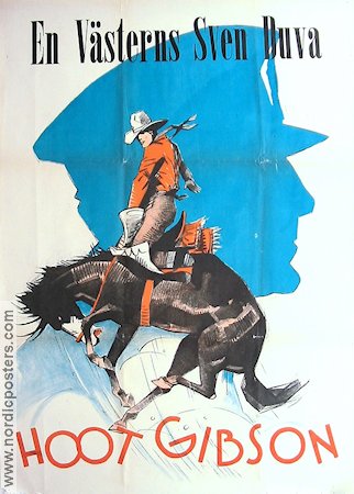 40-Horse Hawkins 1926 movie poster Hoot Gibson Eric Rohman art Find more: Silent movie