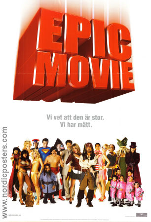 Epic Movie 2007 movie poster Kal Penn Jennifer Coolidge Fred Willard Jason Friedberg