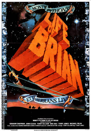 Monty Python´s Life of Brian 1979 poster Graham Chapman Terry Jones