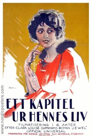 A Chapter in Her Life 1923 movie poster Lois Weber Eric Rohman art