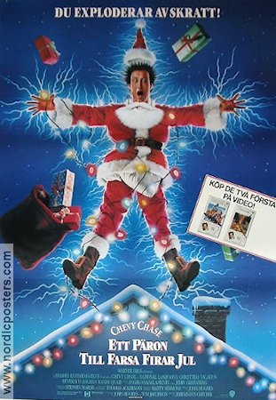 National Lampoon´s Christmas Vacation 1989 movie poster Chevy Chase Beverly D´Angelo Juliette Lewis Jeremiah S Chechik Holiday