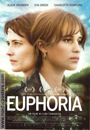 Euphoria 2017 movie poster Charles Dance Alicia Vikander Eva Green Lisa Langseth