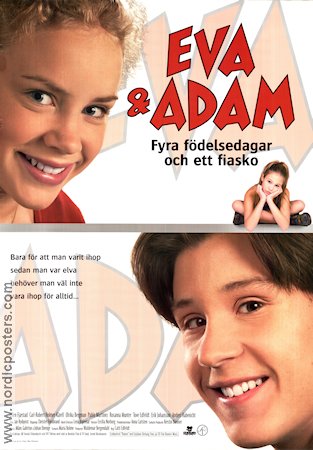 Eva och Adam 2001 poster Ellen Fjaerstad Catti Edfeldt