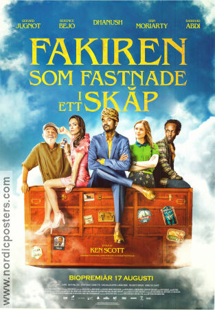 The Extraordinary Journey of the Fakir 2018 movie poster Dhanush Bérénice Bejo Erin Moriarty Ken Scott