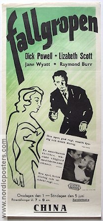 Pitfall 1949 movie poster Dick Powell Lizabeth Scott